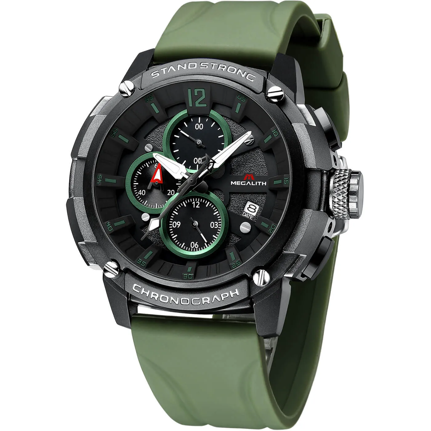 8231M | Quartz Men Watch | Rubber Band