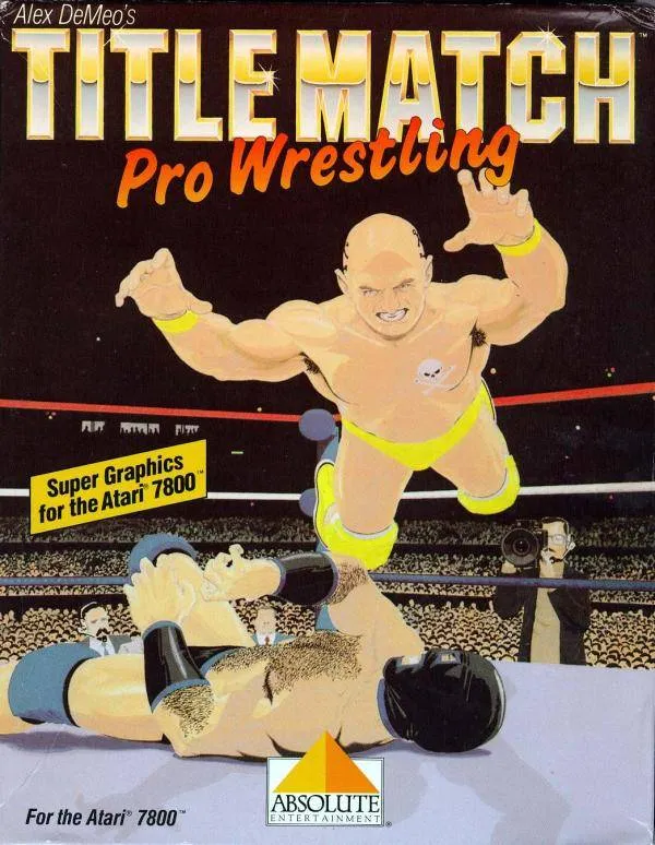 Alex DeMeo's Title Match Pro Wrestling (Atari 7800)