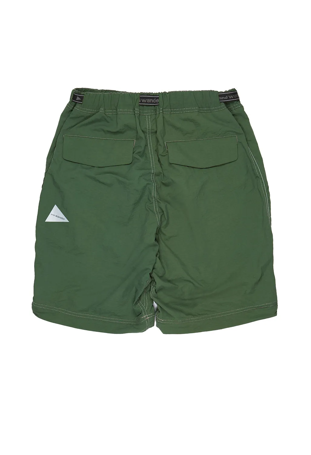 And Wander Men's Ny Taffeta Hiker 2 Way Pants - Dark Green