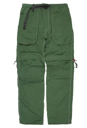 And Wander Men's Ny Taffeta Hiker 2 Way Pants - Dark Green