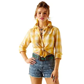 Ariat Women's REAL Billie Jean Shirt - Cactus Plaid