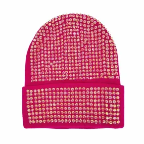 Bling Studded Beanie Hat