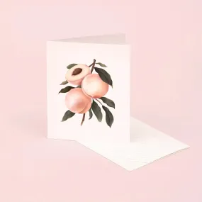 Botanical Scented Card - Peach