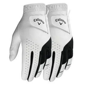 Callaway Mens Weather Spann 19 CAD 2 Pack Gloves