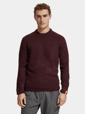 Classic melange pullover