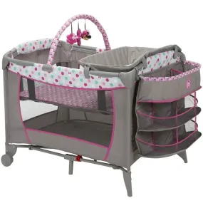 Disney Baby Sweet Wonder Play Yard with Bassinet & Storage - Minnie Dotty