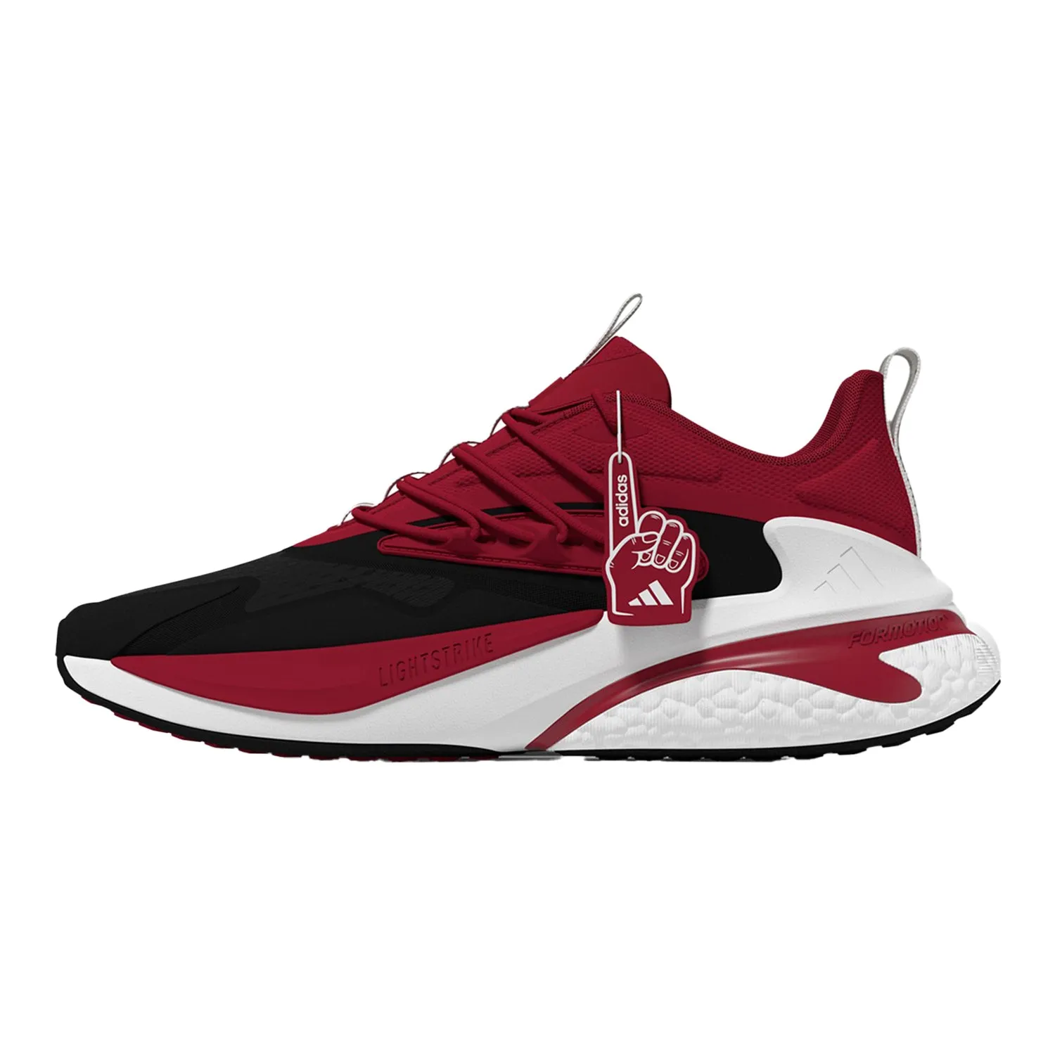 Indiana Hoosiers Adidas Alphaboost V.2 Crimson Shoes