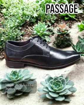 Passage 'JAMES' Black Laced Shoe