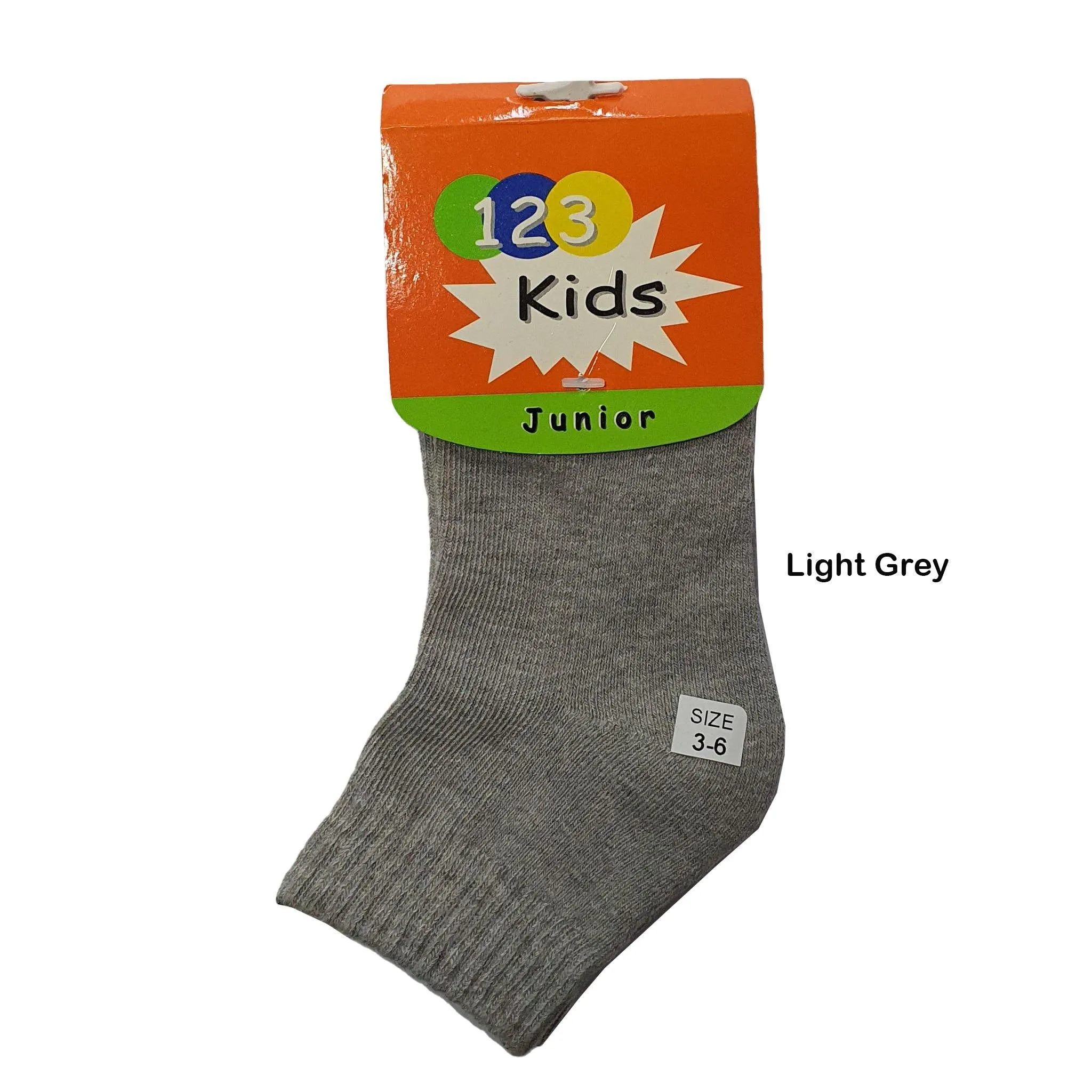 Stock Clearance! Padded Quarter Cushioned Socks for Kids