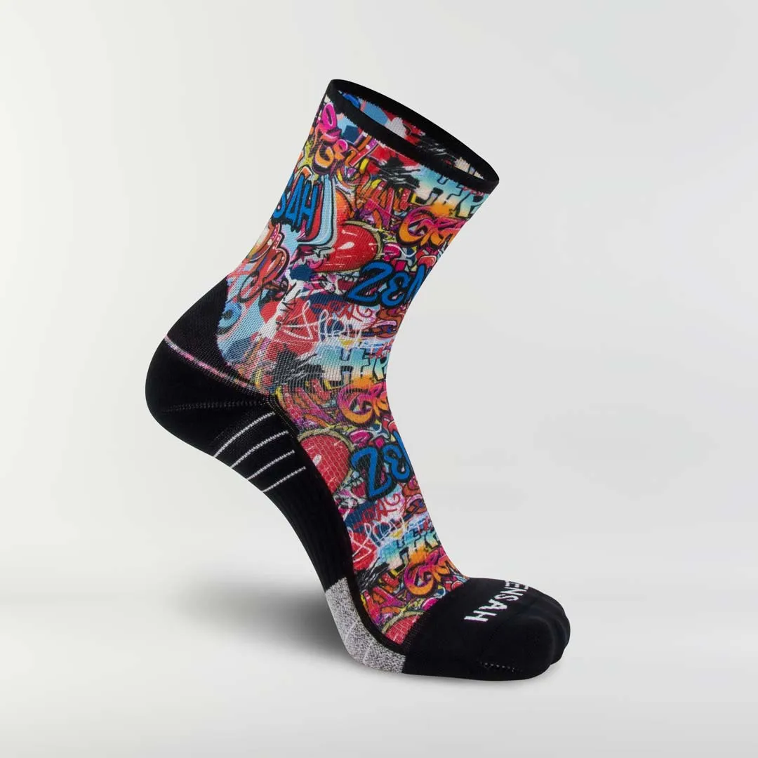 Street Art Socks (Mini-Crew)