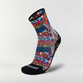 Street Art Socks (Mini-Crew)